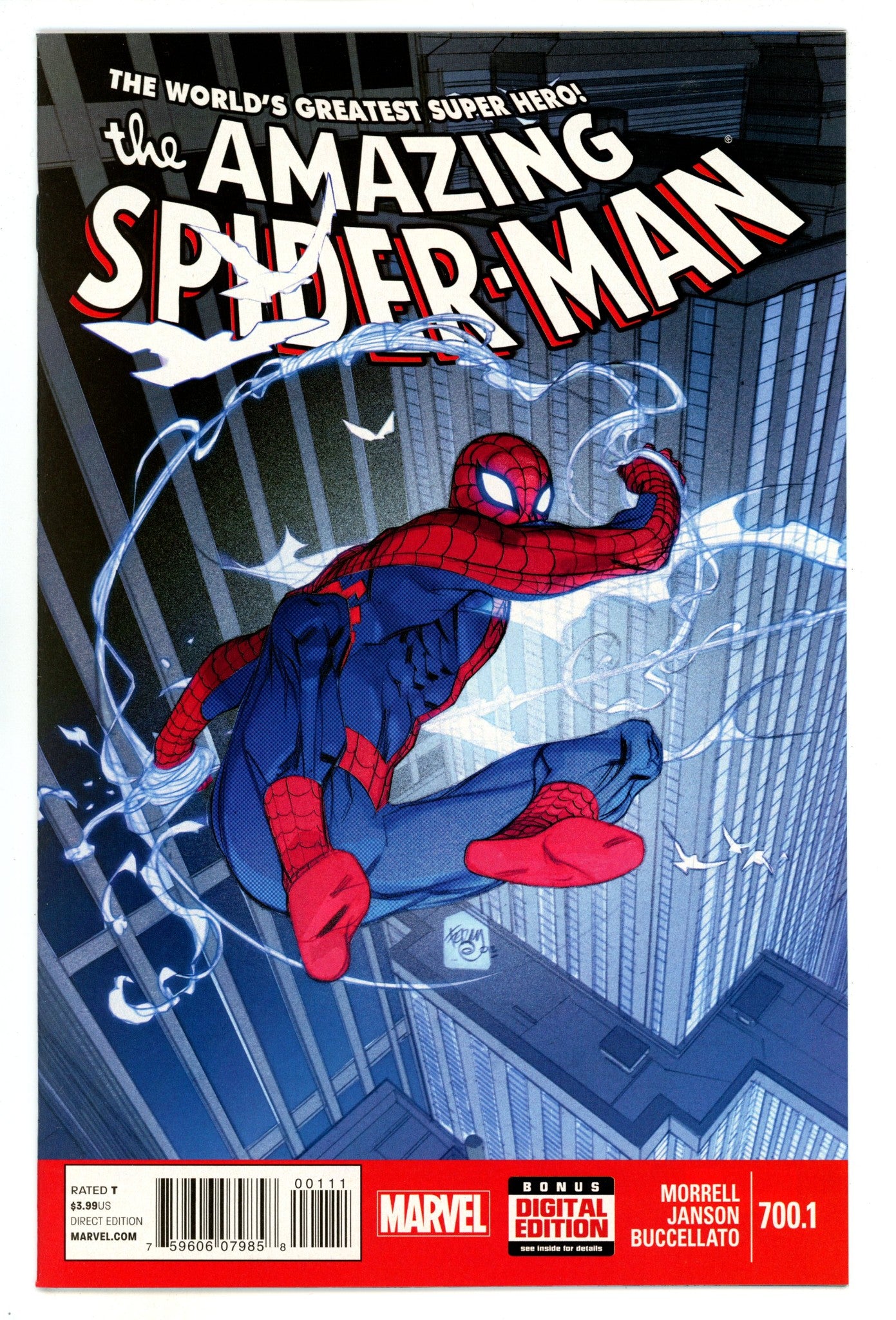 The Amazing Spider-Man Vol 2 700.1  High Grade  (2014)  