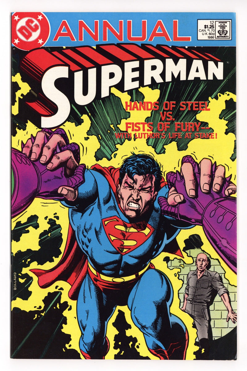 Superman Annual Vol 1 12 High Grade (1986) 