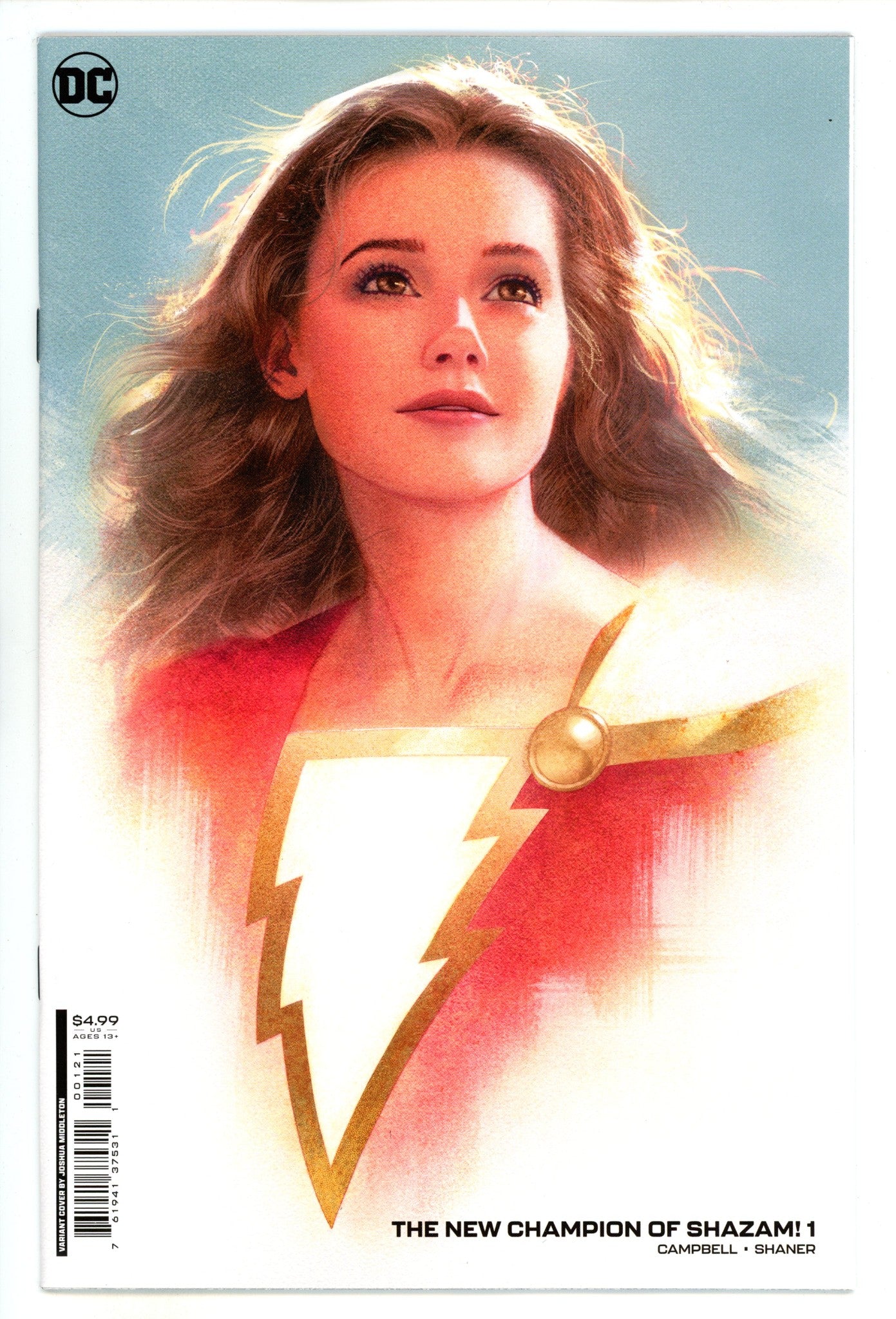 The New Champion of Shazam! 1 High Grade (2022) Middleton Variant 