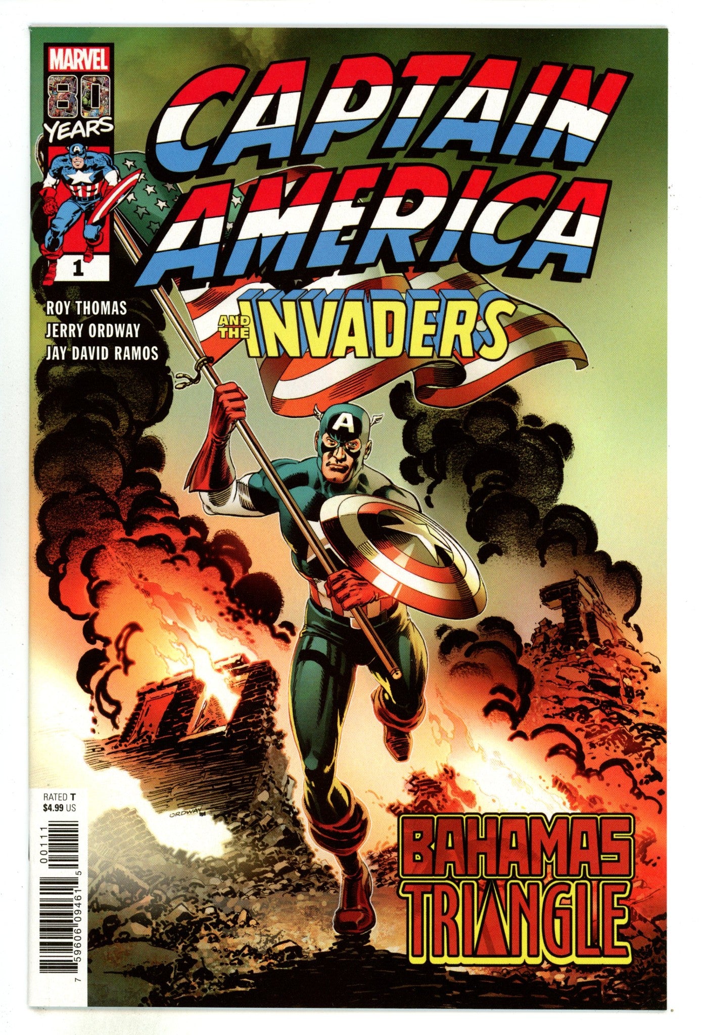 Captain America & the Invaders: Bahamas Triangle 1 High Grade (2019) 