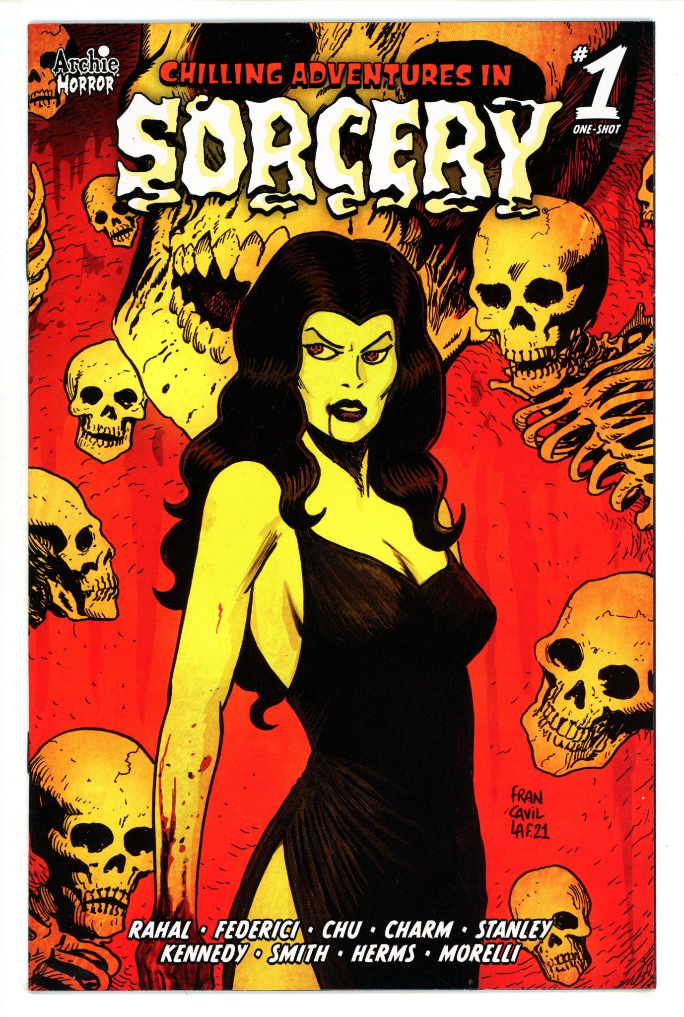 Chilling Adventures in Sorcery 1 High Grade (2021) Francavilla Variant 