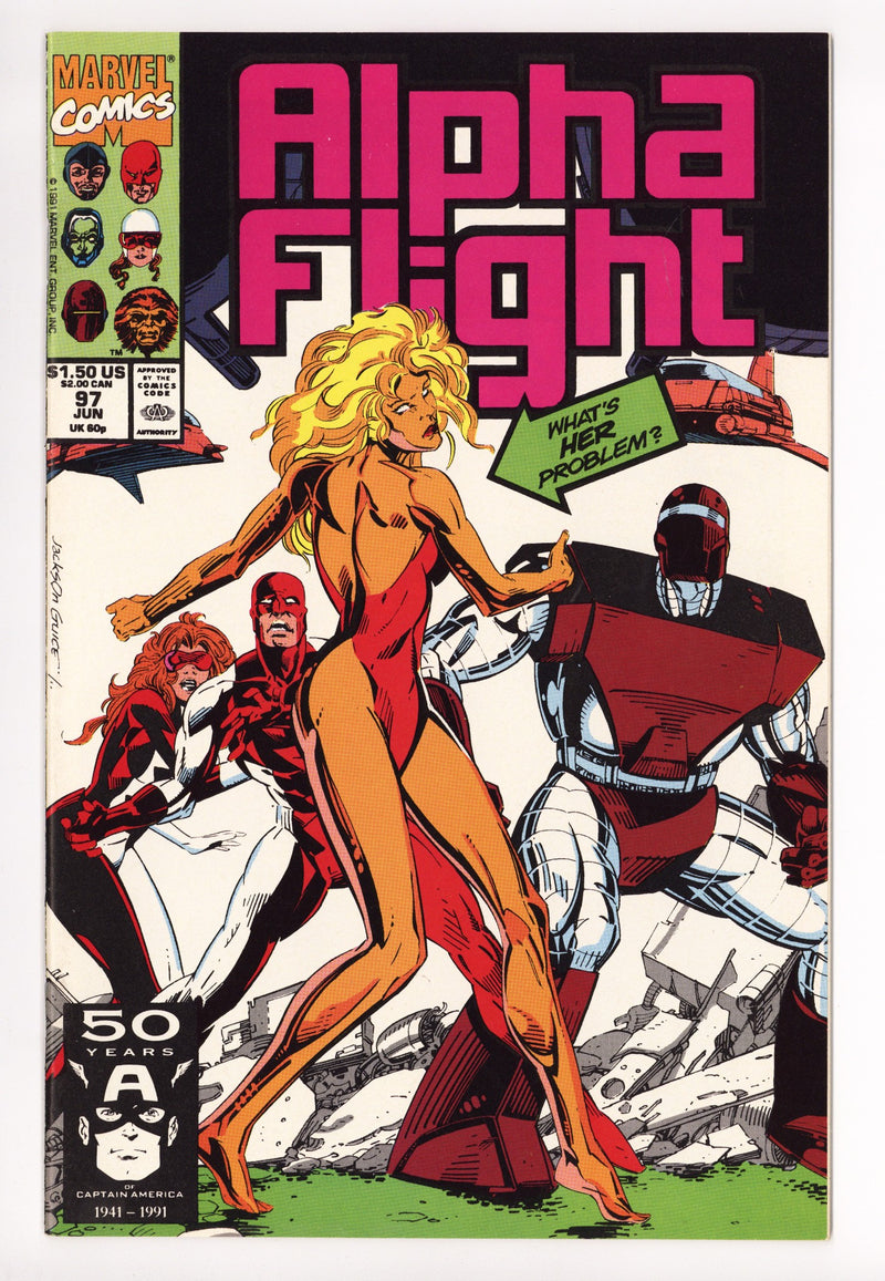 Alpha Flight Vol 1 97 High Grade (1991) 