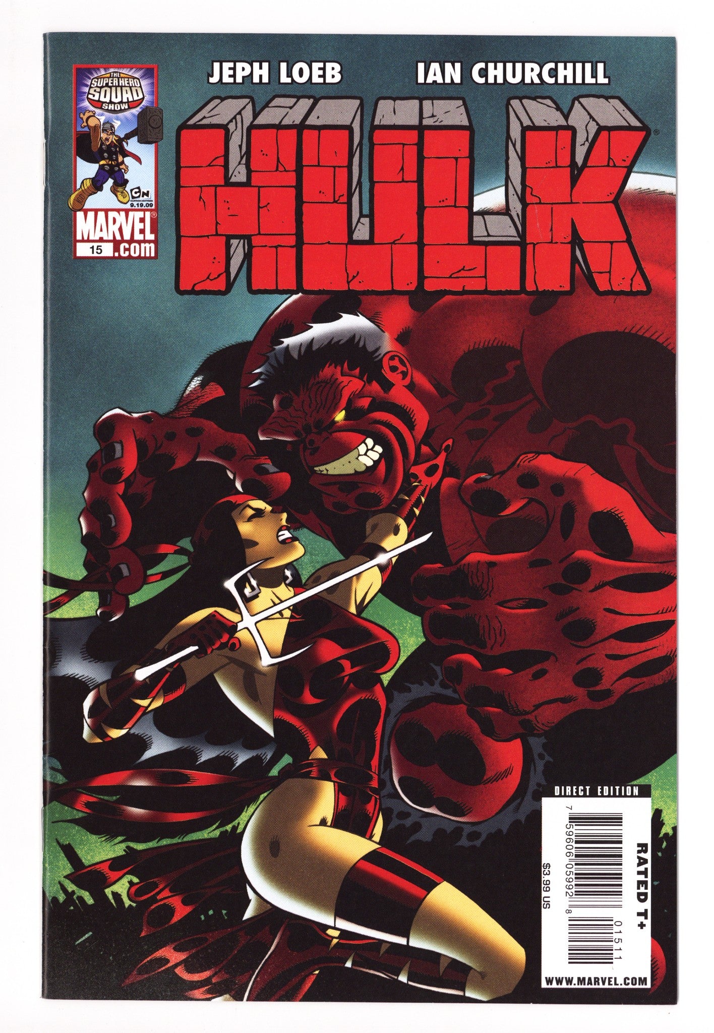 Hulk Vol 1 15 VF (8.0) (2009) 