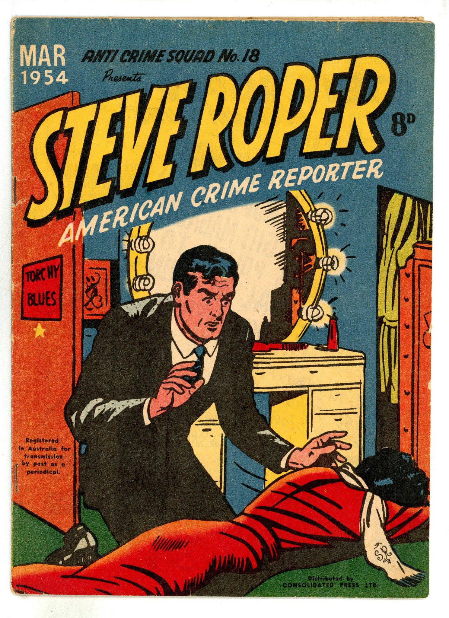 Anti-Crime Squad 18 VG/FN (5.0) (1954) 