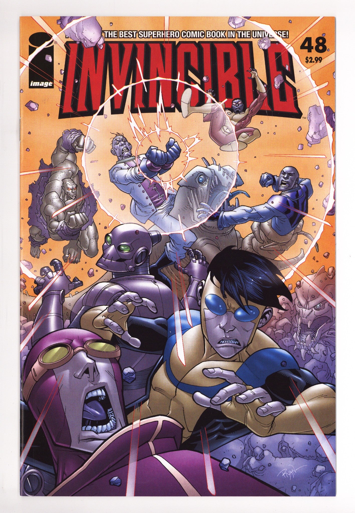 Invincible 48 VF/NM (9.0) (2008) 