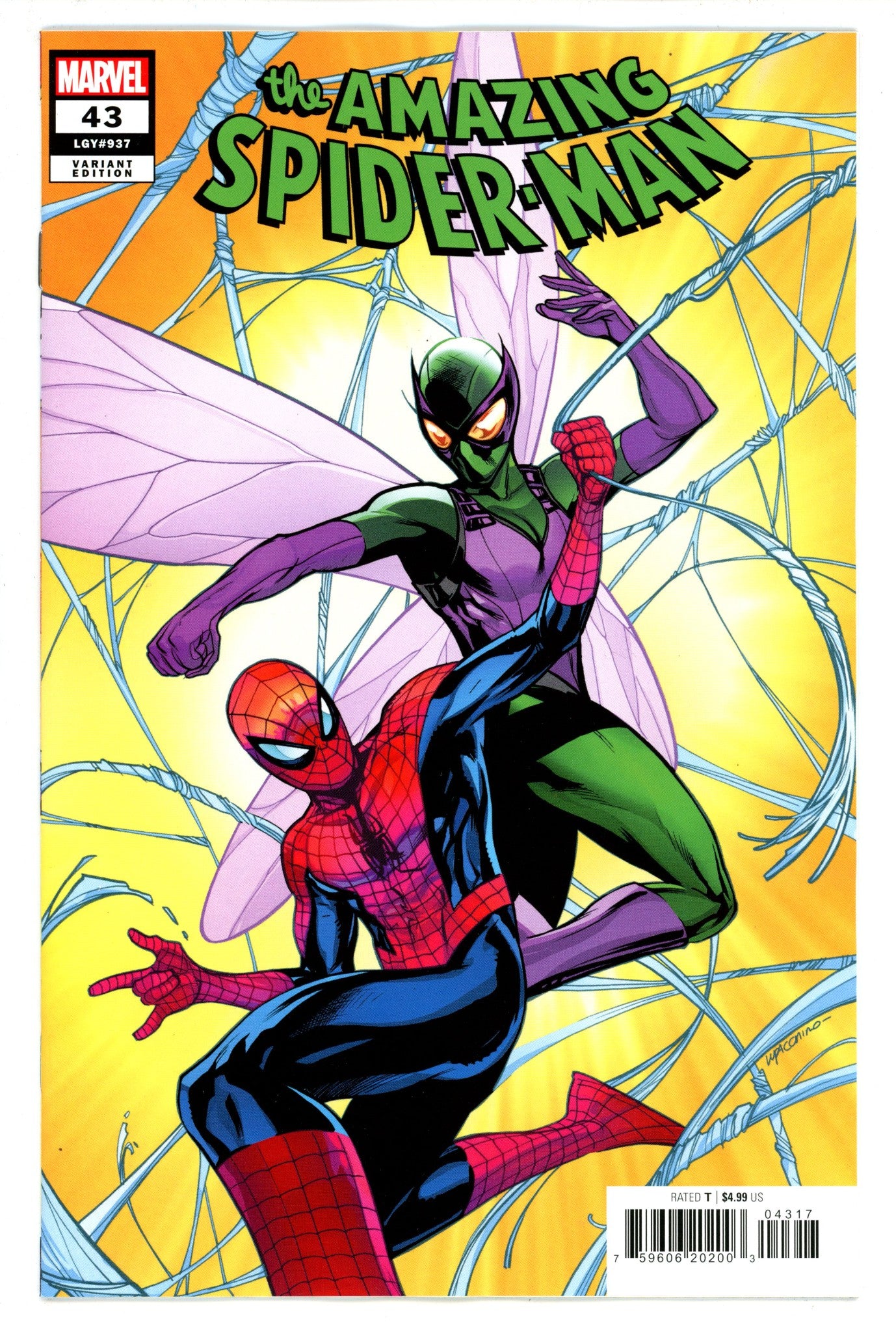 Amazing Spider-Man Vol 6 43 Lupacchino Incentive Variant NM- (2024)