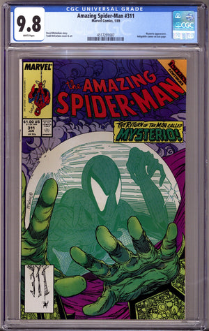The Amazing Spider-Man Vol 1 311 CGC 9.8 (NM/M) (1989)