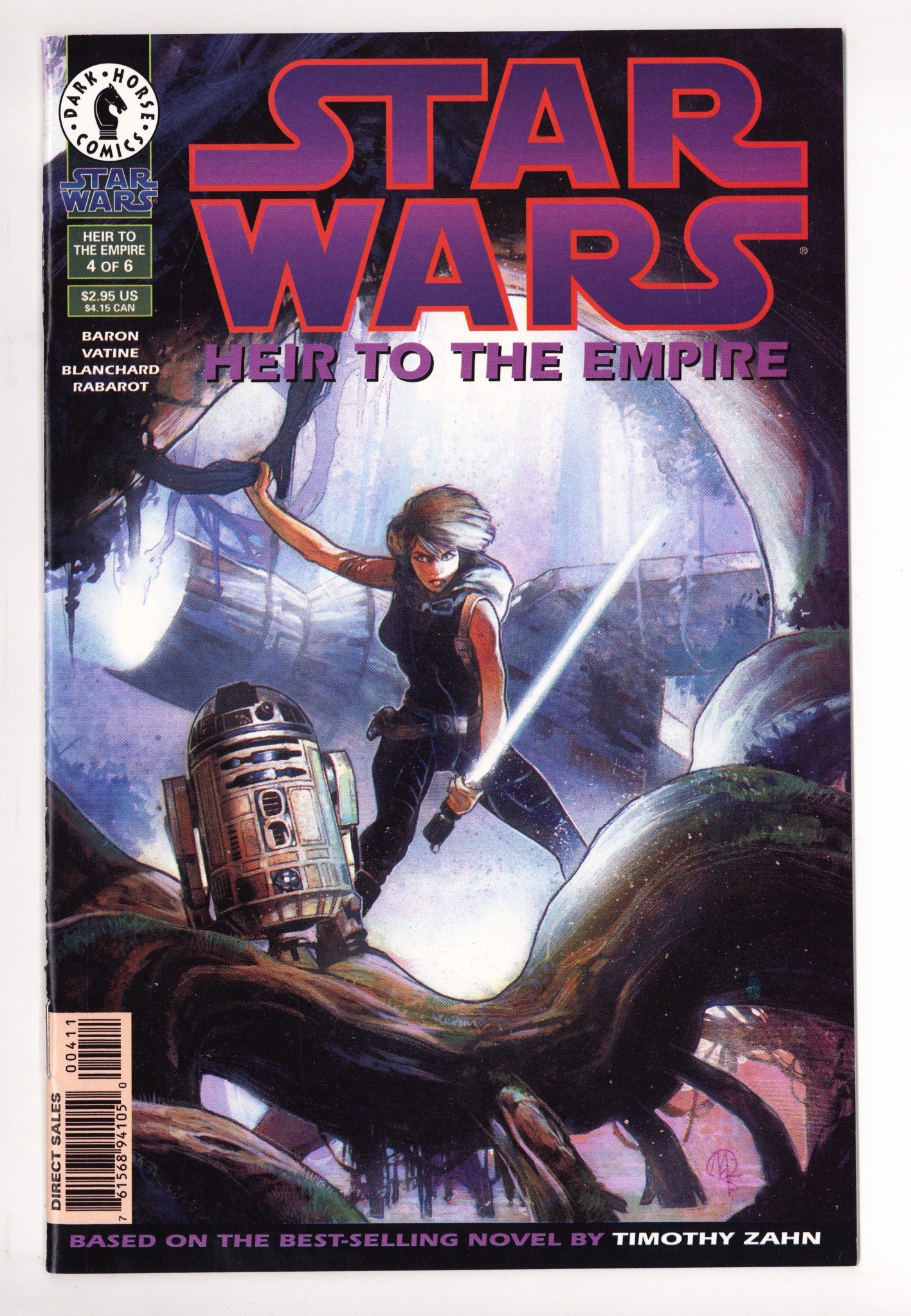 Star Wars: Heir to the Empire 4 VF/NM (9.0) (1996) 