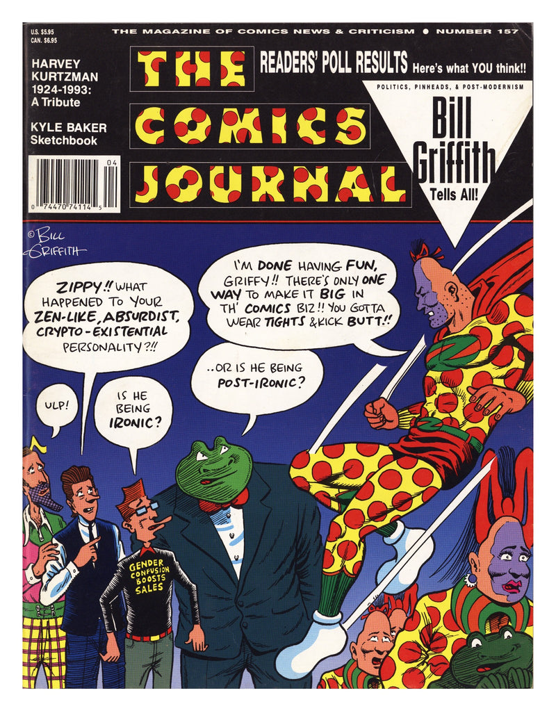 The Comics Journal 157 Low Grade (1993) 