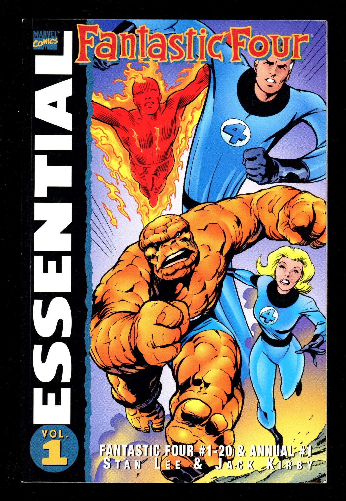 Essential Fantastic Four TPB Vol 1 Mid Grade (2001) 2nd Print 