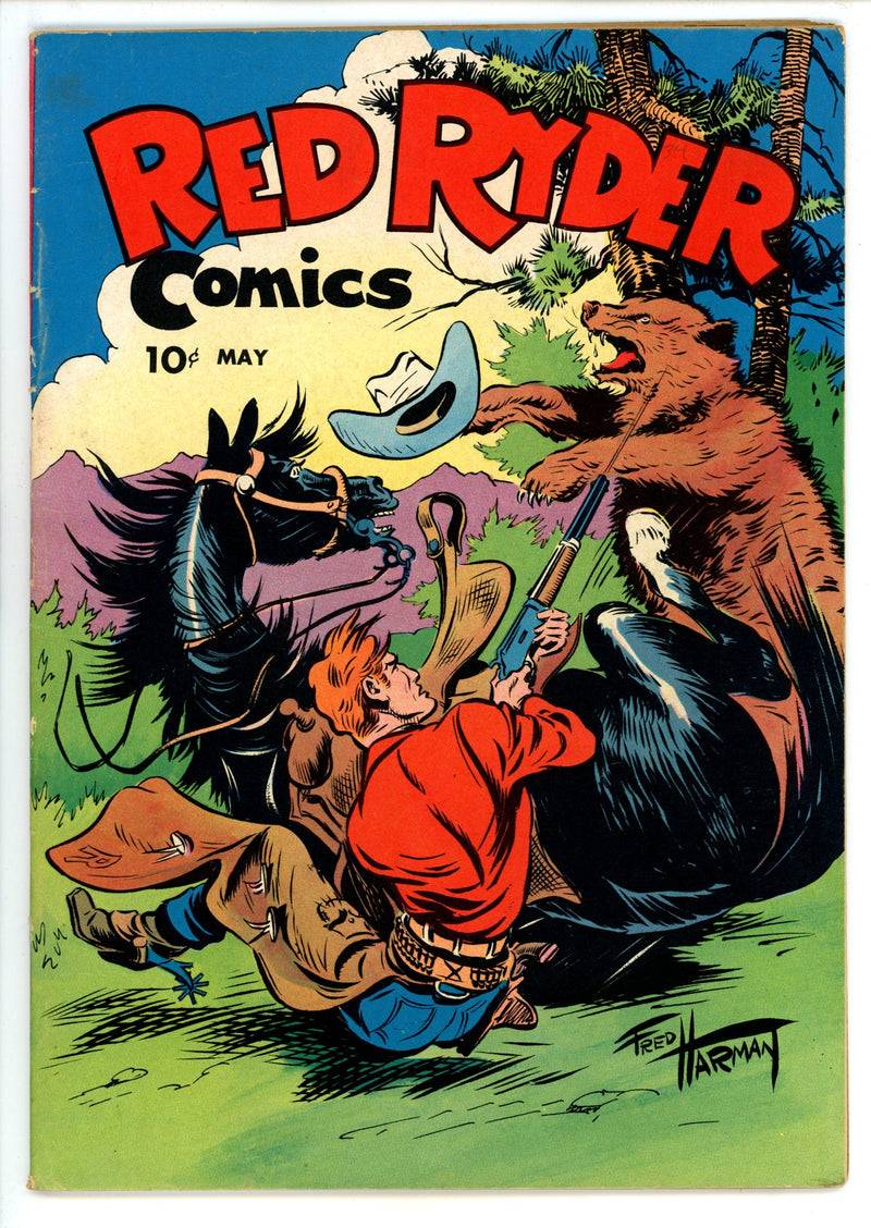 Red Ryder Comics 34 FN- (5.5) (1946) 