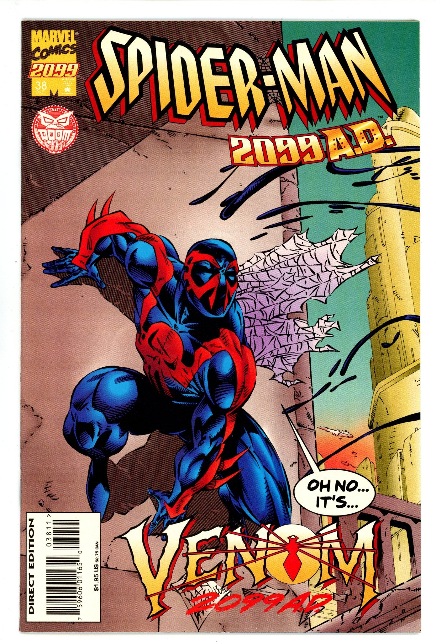 Spider-Man 2099 Vol 1 38 NM (9.4) (1995) 