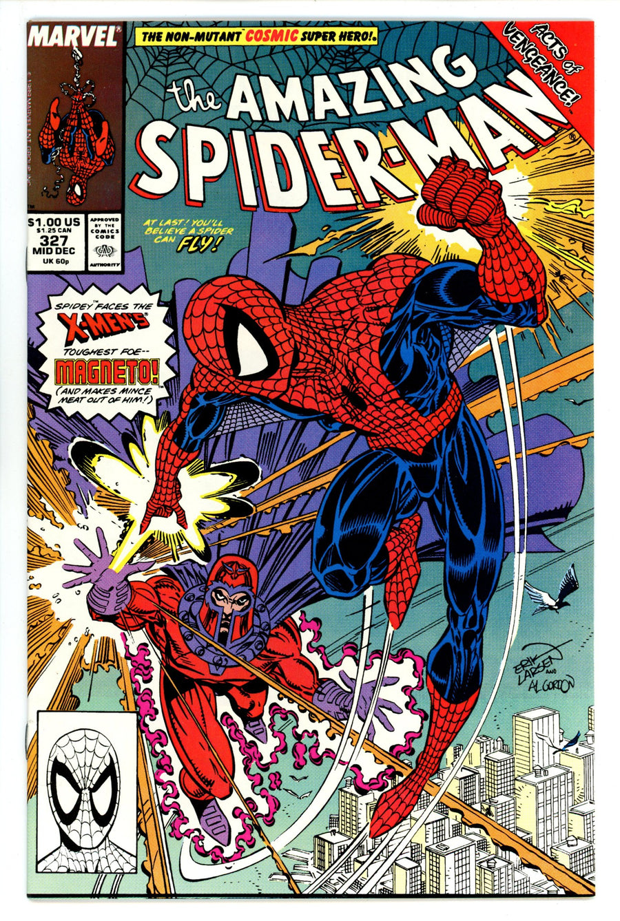 The Amazing Spider-Man Vol 1 327 NM- (9.2) (1989) 