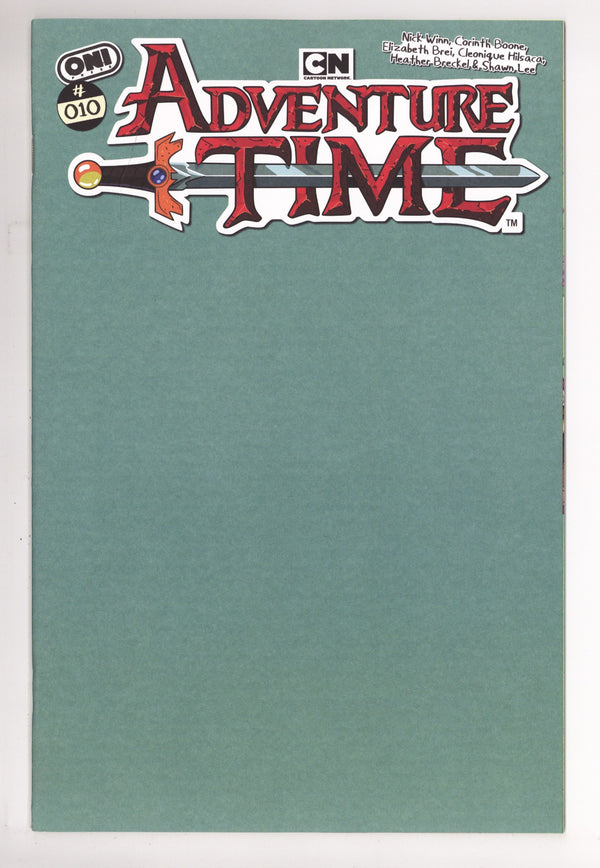 Adventure Time 10 Blank Variant (2026)
