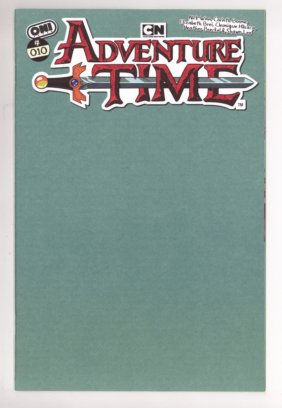 Adventure Time 10 Blank Variant (2026)