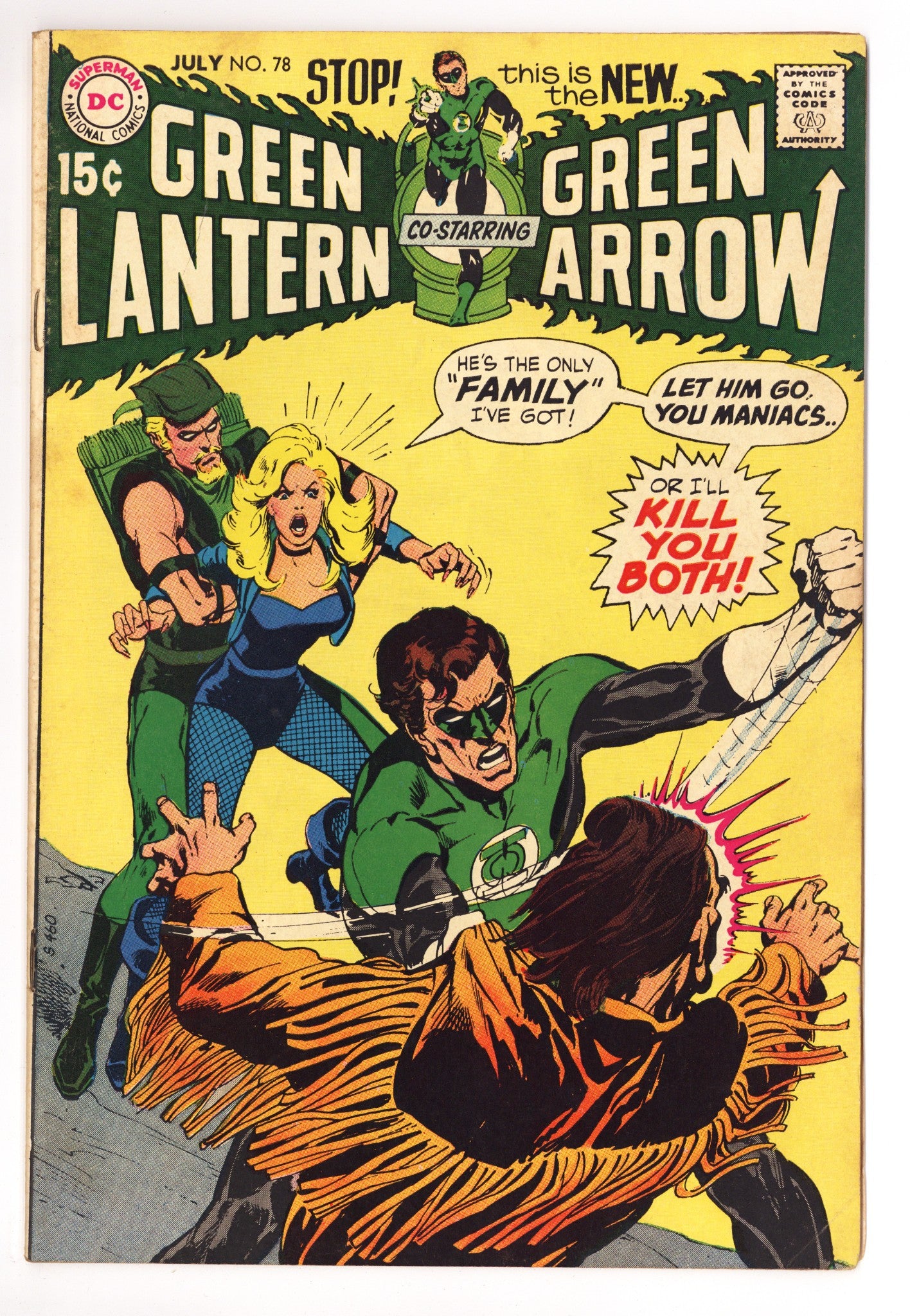 Green Lantern Vol 2 78  VG/FN (5.0)   (1970)        
