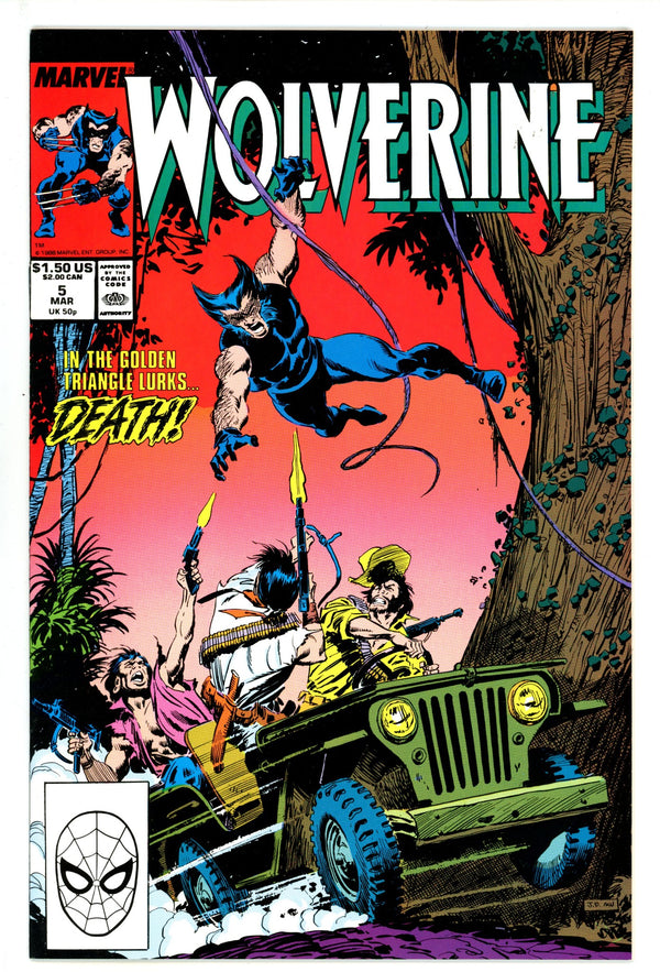 Wolverine Vol 2 5 VF (8.0) (1989)