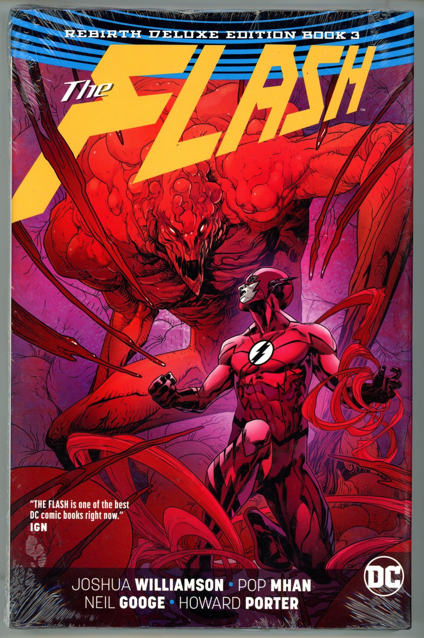 The Flash Rebirth Deluxe Edition HC Vol 3 New, Sealed (2018) 