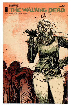 The Walking Dead 132 Wood 15th Anniversary Variant (2014)