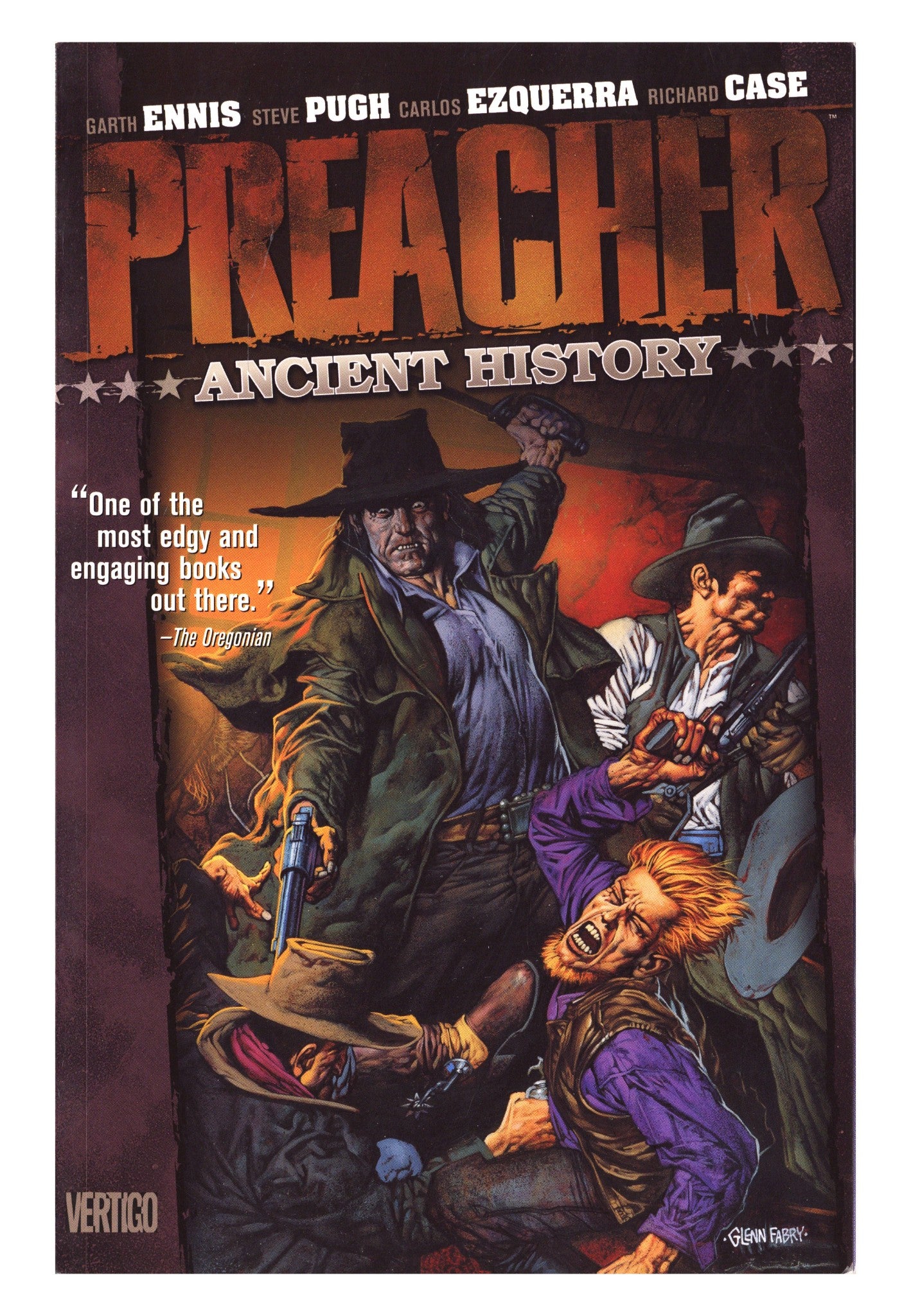 Preacher TPB Vol 4   Mid Grade 10th Print  (1998)        