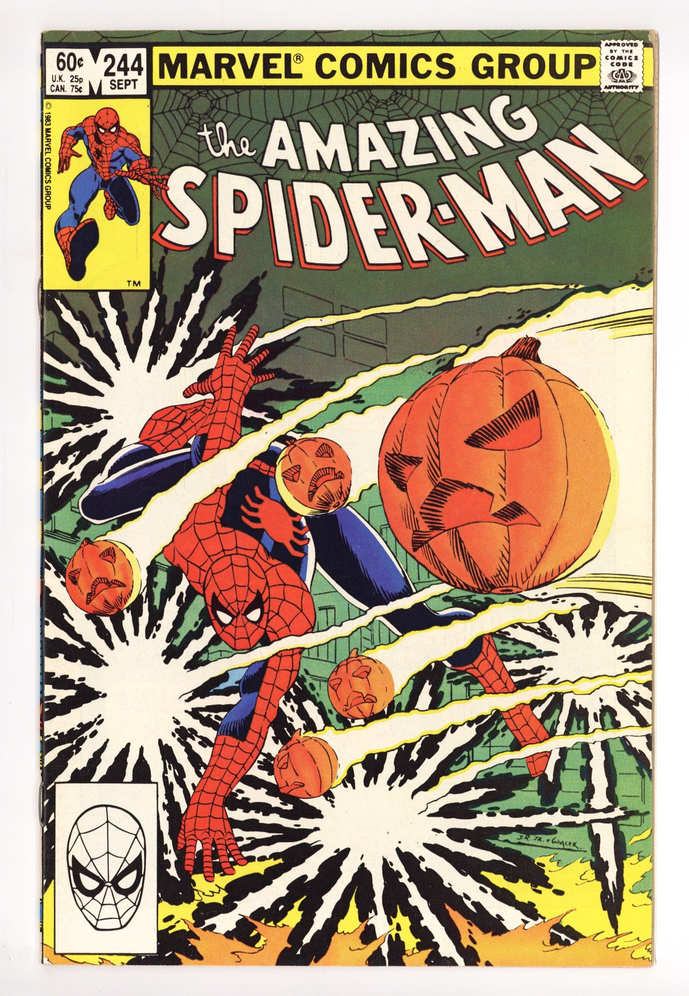 The Amazing Spider-Man Vol 1 244 VF- (7.5) (1983) 