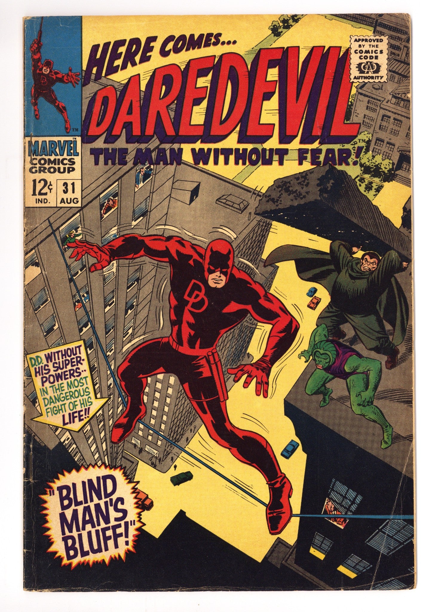 Daredevil Vol 1 31 VG+ (4.5) (1967) 