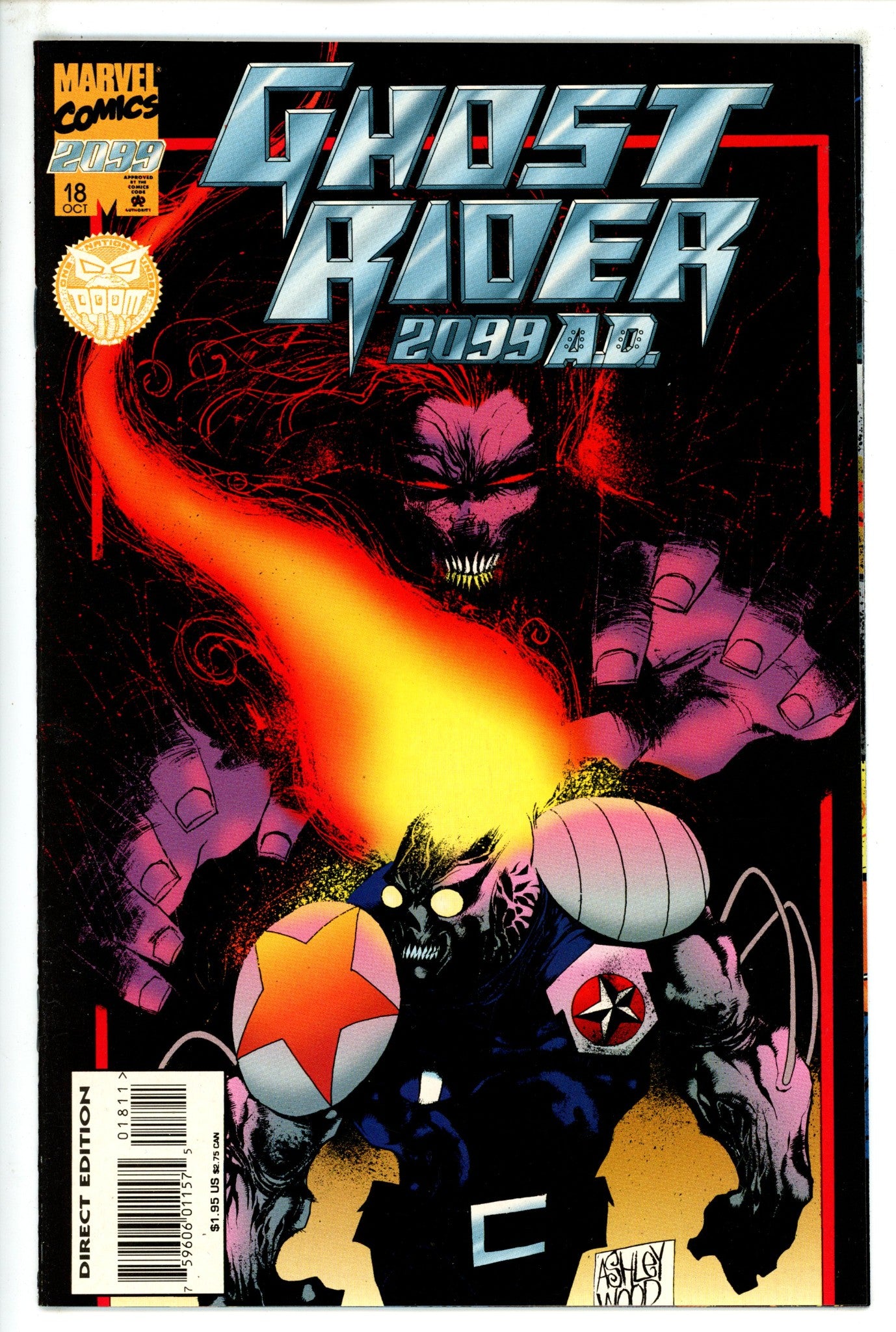 Ghost Rider 2099 Vol 1 18 (1995)