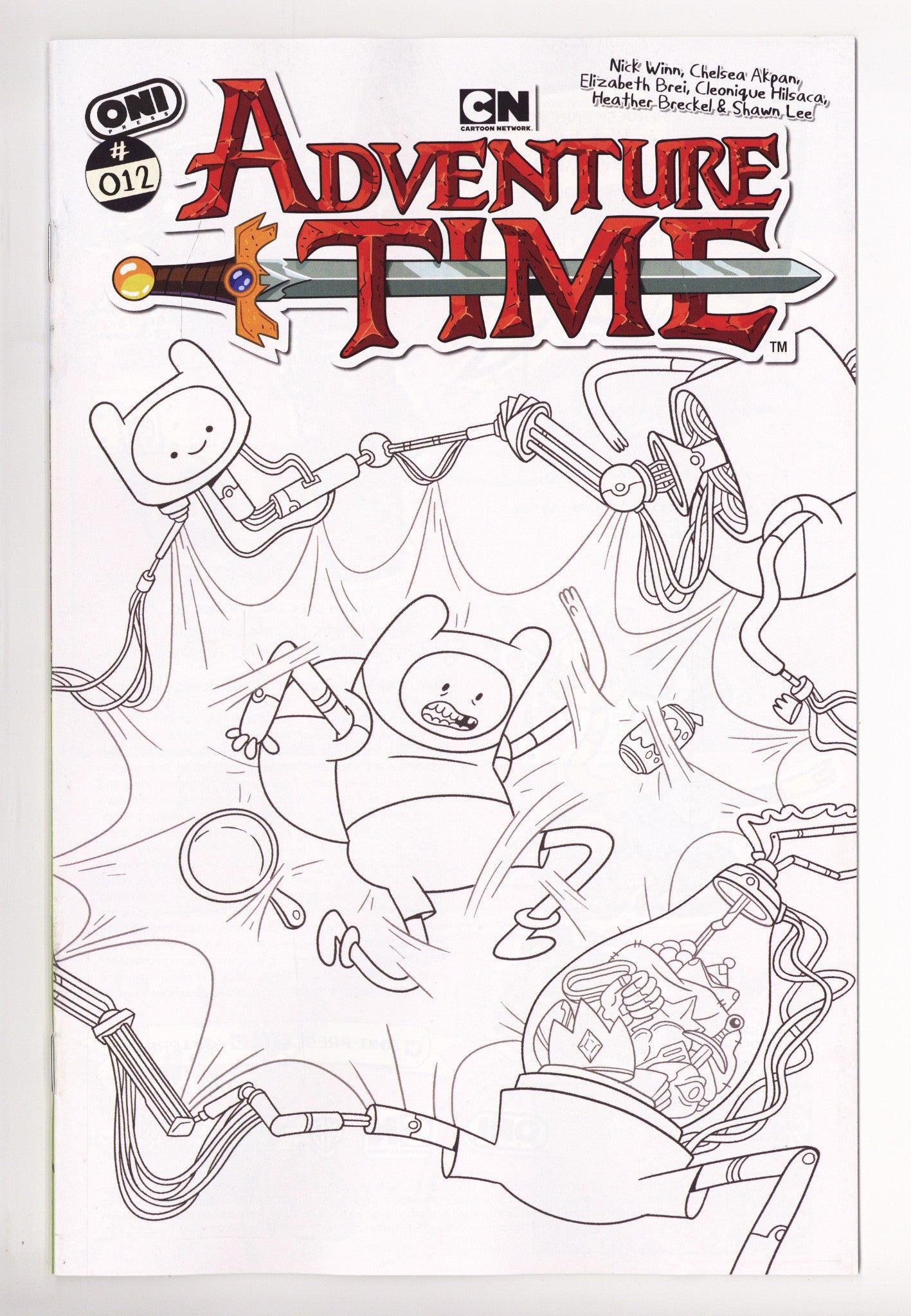 Adventure Time  12 Winn  B&W Incentive VF/NM  (2026)