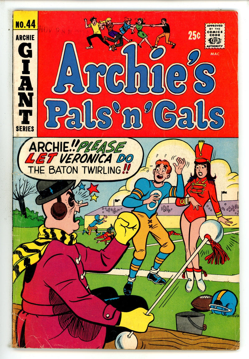 Archie's Pals 'n' Gals 44 VG (1968)