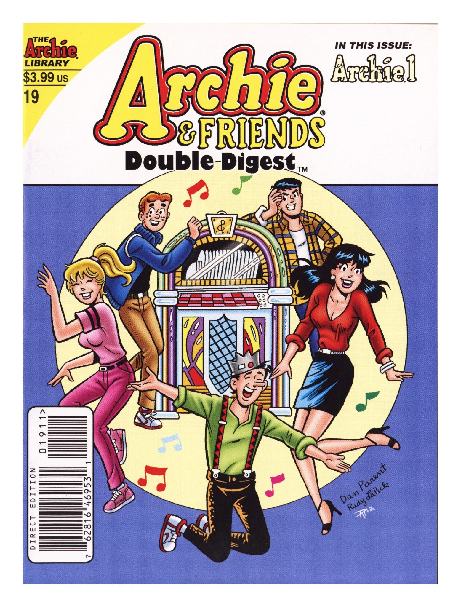 Archie & Friends Double Digest 19 High Grade (2012) 