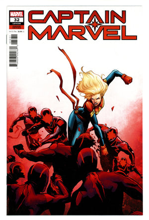 Captain Marvel Vol 11 32 High Grade (2021) Garbett Variant
