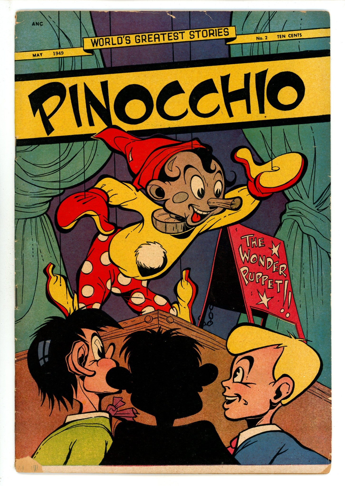 World's Greatest Stories 2 VG+ (4.5) (1949) 