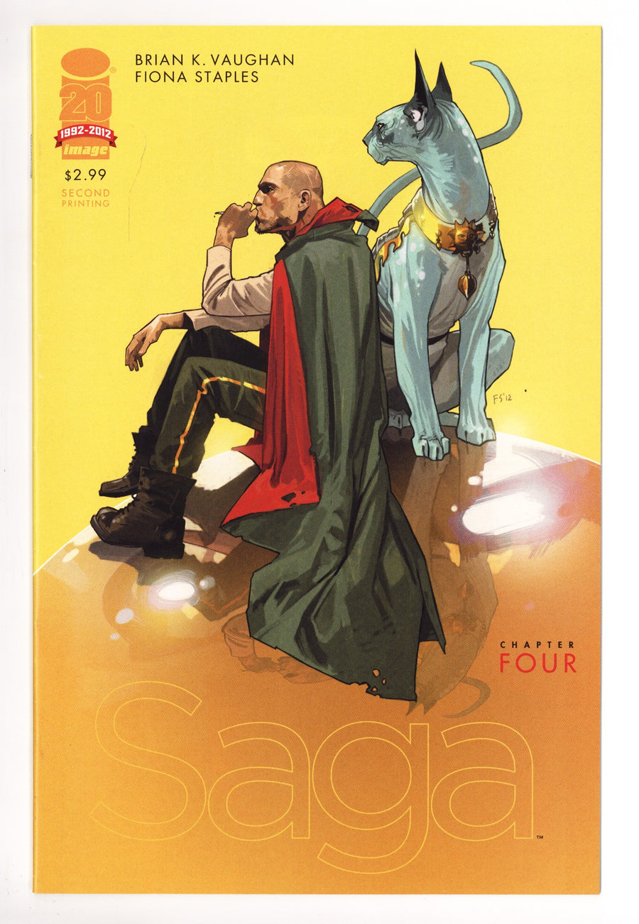 Saga 4 VF/NM (9.0) (2012) 2nd Print 