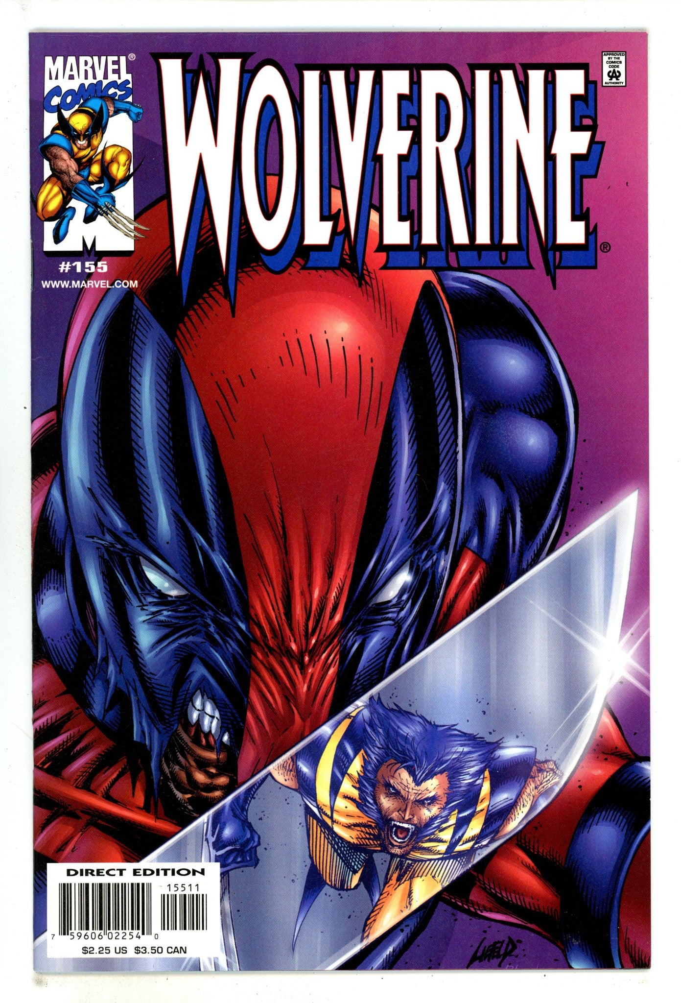 Wolverine Vol 2 155 NM- (9.2) (2000) 