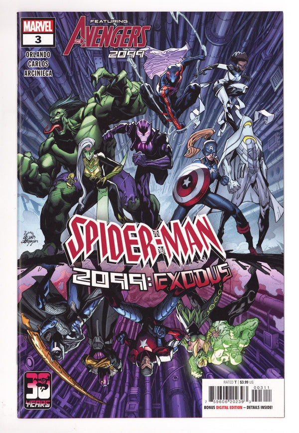Spider-Man 2099: Exodus 3 High Grade (2022)