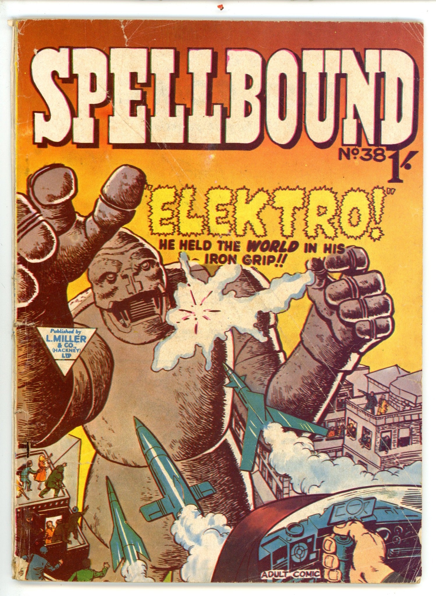 Spellbound 38 GD/VG (1963)