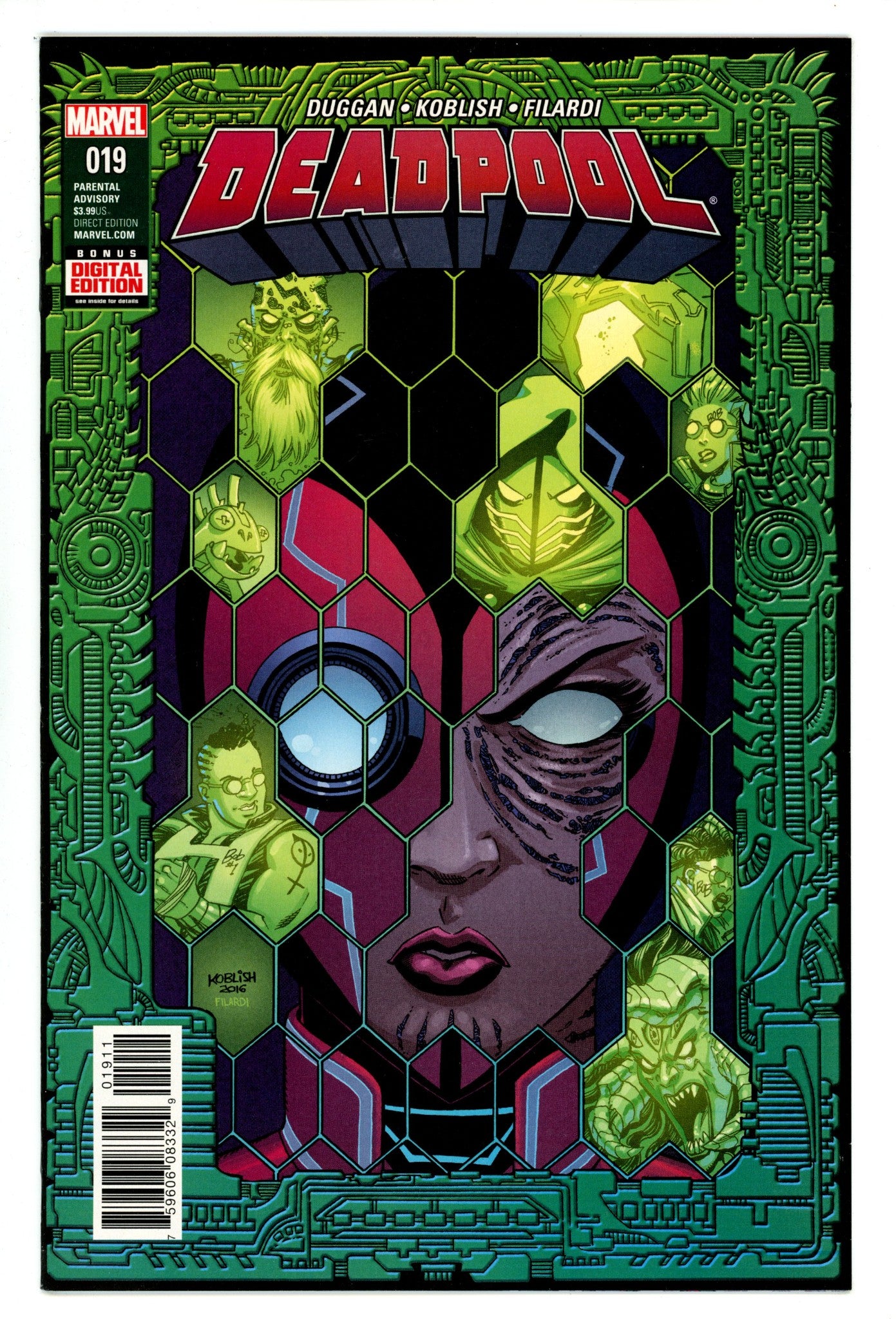 Deadpool Vol 5 19 High Grade (2016) 