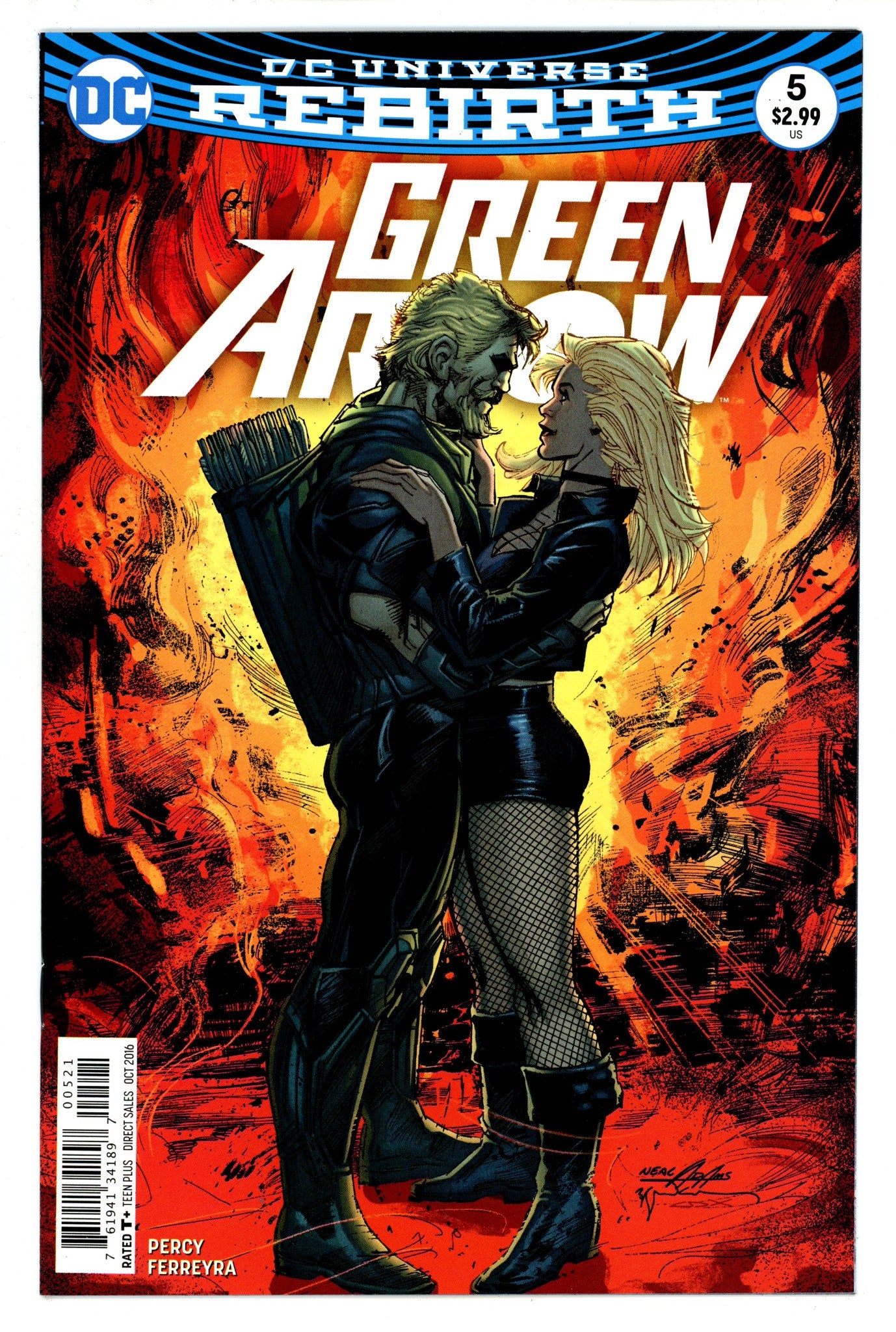 Green Arrow Vol 6 5 High Grade (2016) Adams Variant 