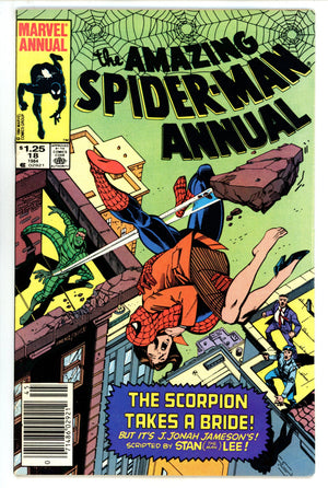 The Amazing Spider-Man Annual Vol 1 18 FN+ (6.5) (1984) Canadian Price Variant