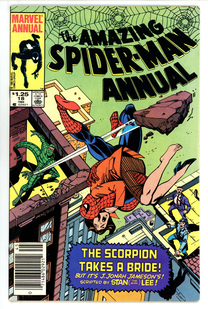 The Amazing Spider-Man Annual Vol 1 18 FN+ (6.5) (1984) Canadian Price Variant 