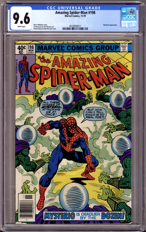 The Amazing Spider-Man Vol 1 198 CGC 9.6 (NM+) (1979) Newsstand