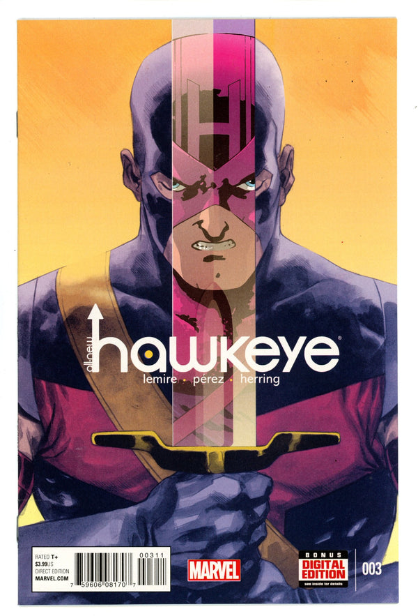 All-New Hawkeye Vol 1 3 High Grade (2015)