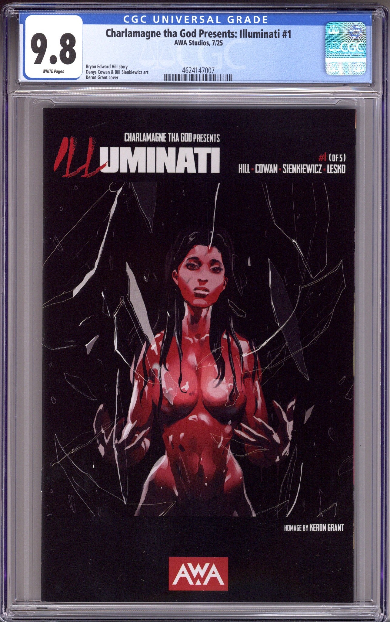 Charlamagne tha God Presents: Illuminati 1 CGC 9.8 (NM/M) (2025) 