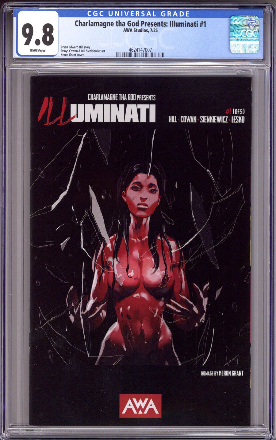 Charlamagne tha God Presents: Illuminati 1 CGC 9.8 (NM/M) (2025) 