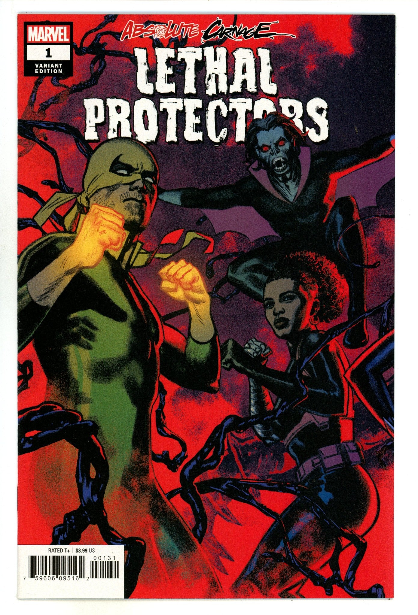 Absolute Carnage: Lethal Protectors 1 High Grade (2019) Smallwood Variant 