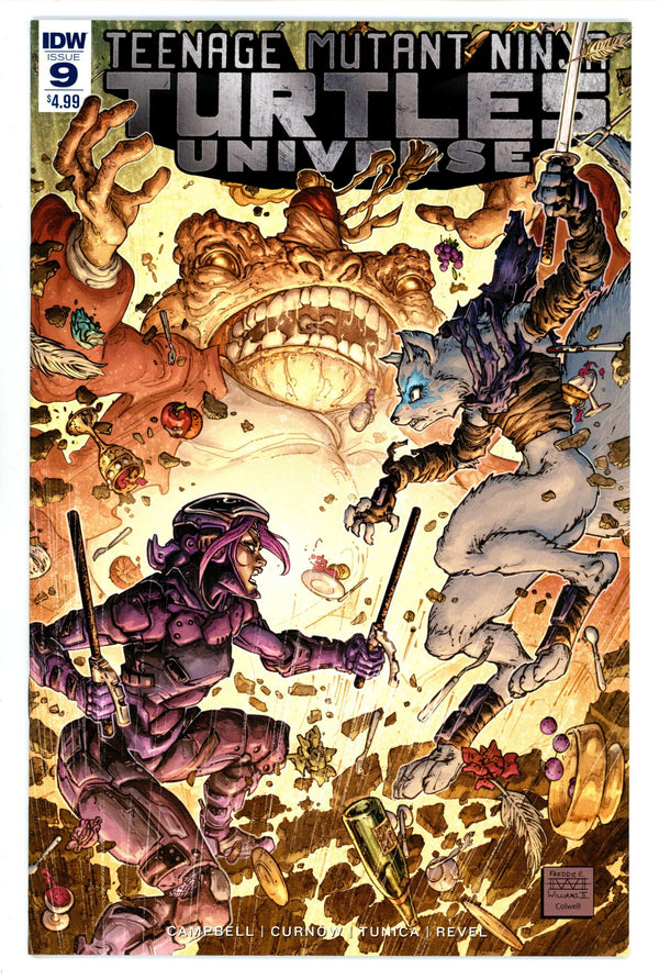 Teenage Mutant Ninja Turtles Universe 9 High Grade (2017)