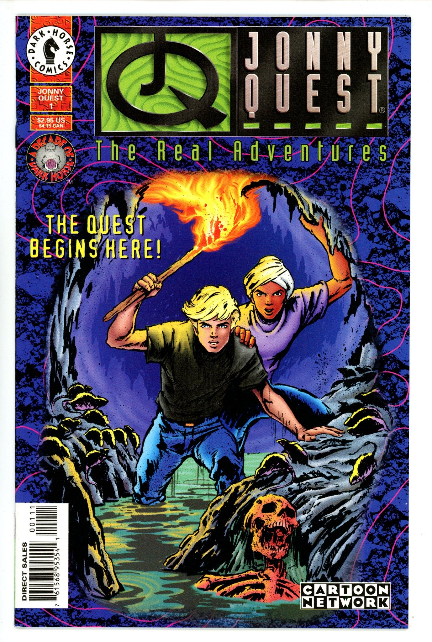 The Real Adventures of Jonny Quest 1 High Grade (1996) 
