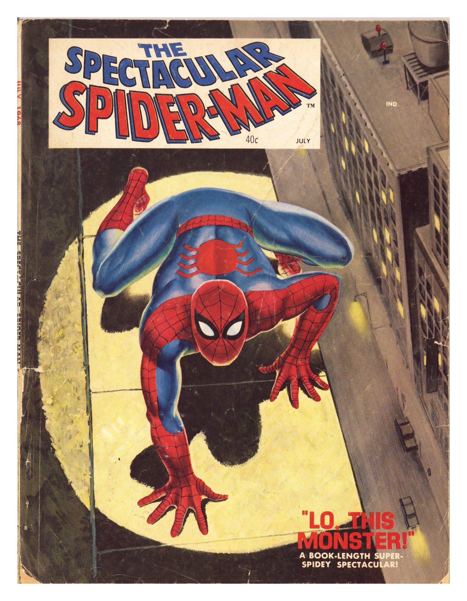 The Spectacular Spider-Man 1 GD (2.0) (1968) Canadian Price Variant 