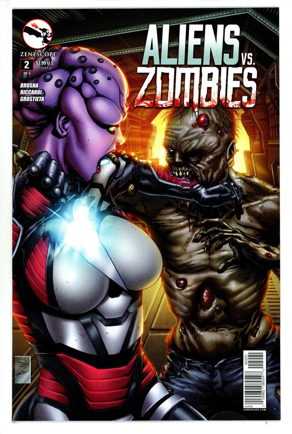 Aliens vs. Zombies 2 High Grade (2015) Spay Variant