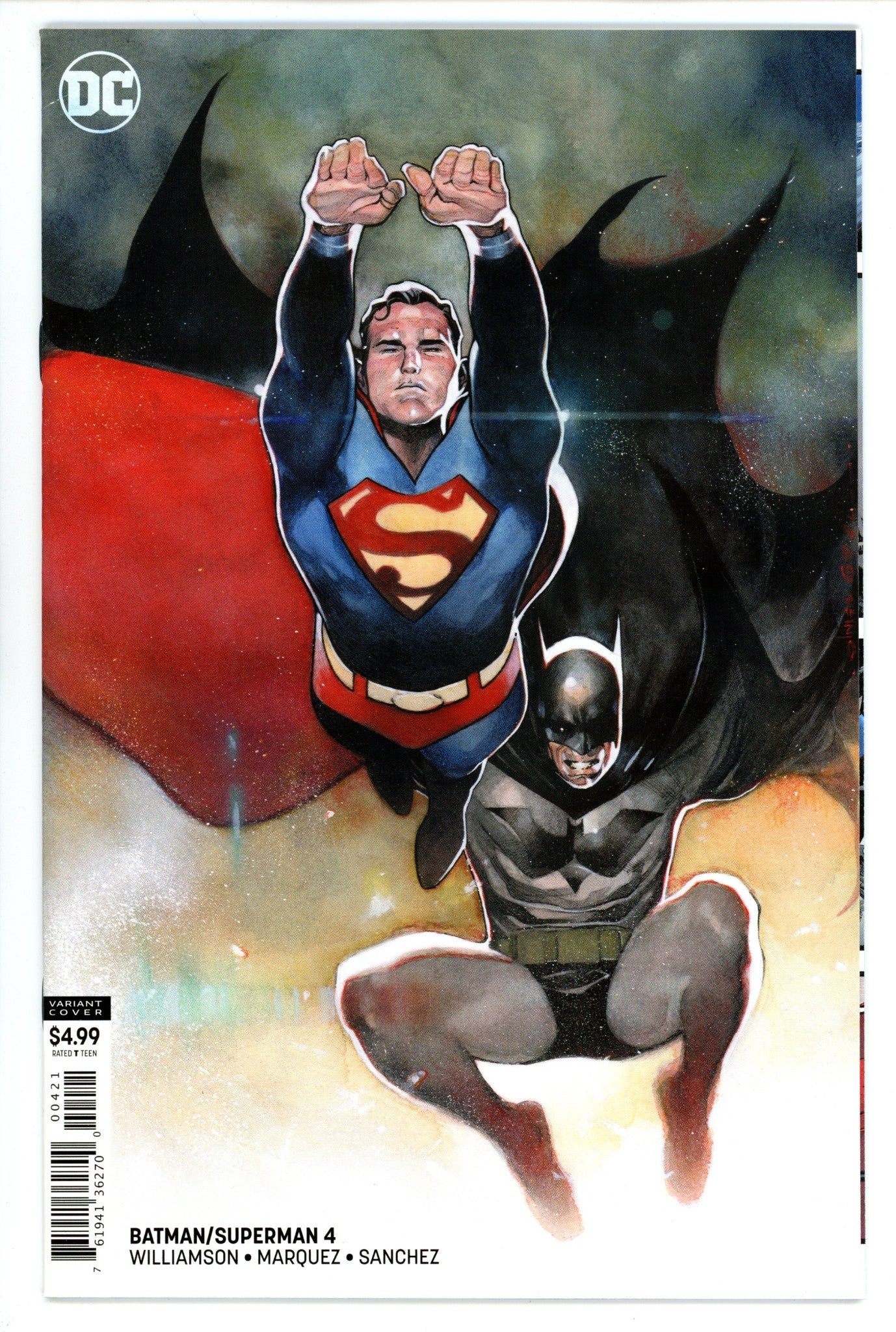 Batman / Superman Vol 2 4 High Grade (2020) Coipel Variant 